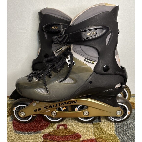 1990s Salomon Extended DR100 Inline Skates Size 8.5 - Picture 2 of 5